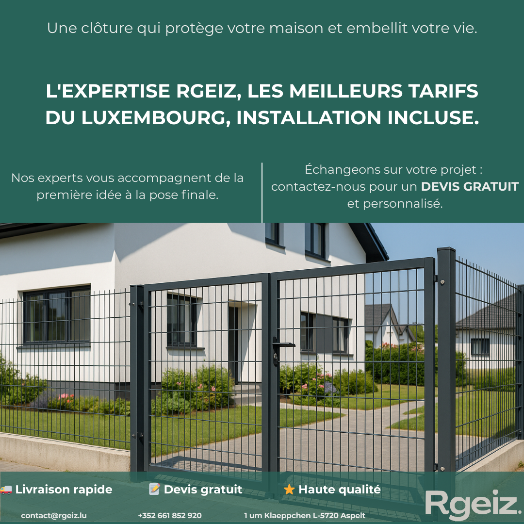 Clotures Rgeiz Luxembourg